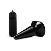 Anal Adventures - Basic Vibrating Anal Pleaser - Black